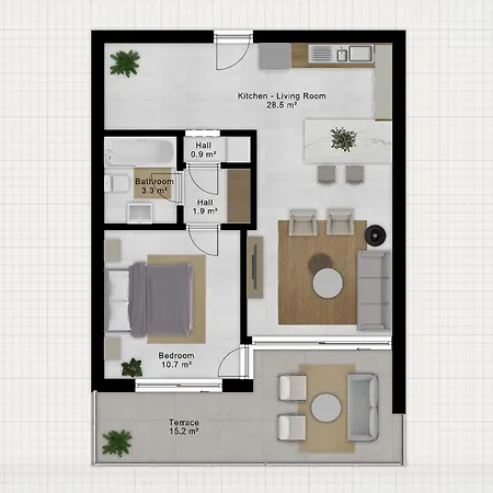 Appartement Sanders Limassol Park - Full Building